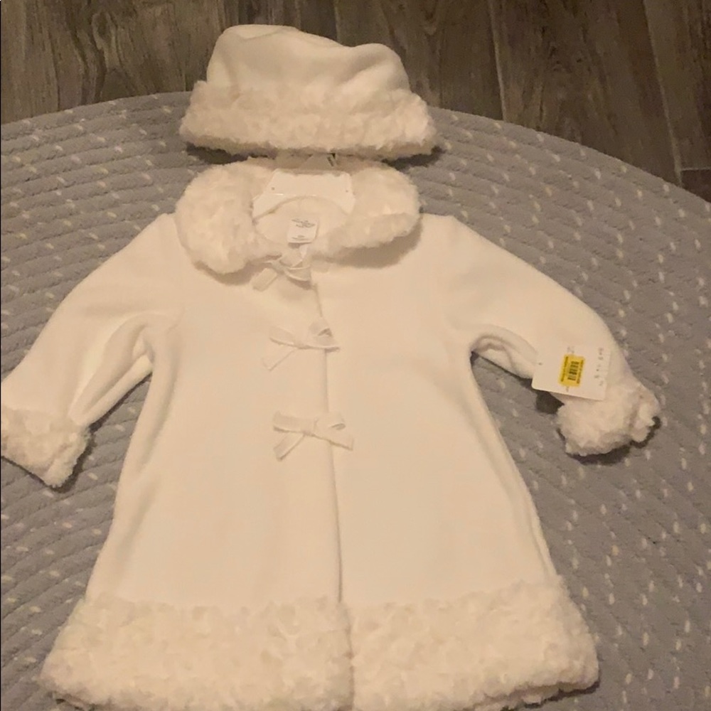 Cream winter coat